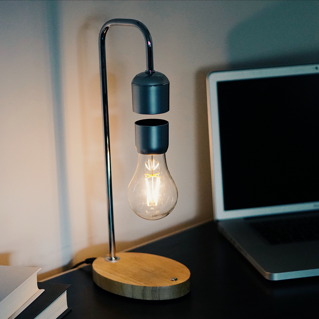 Levitating Light Bulb