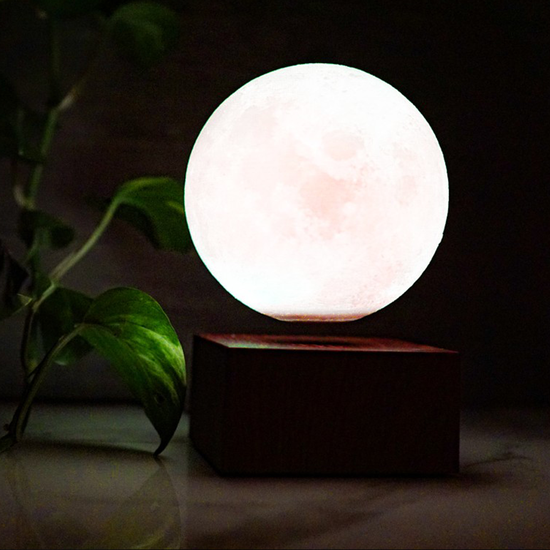 Levitating Moon Lamp 6"