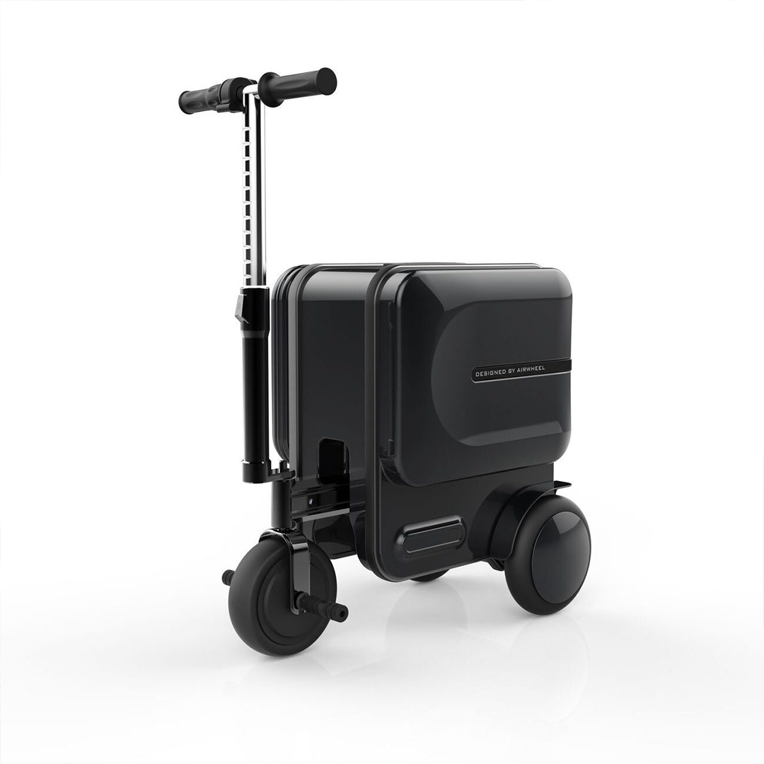 This Electric Scooter Suitcase Is the Lazy Traveling Man's Dream Bag